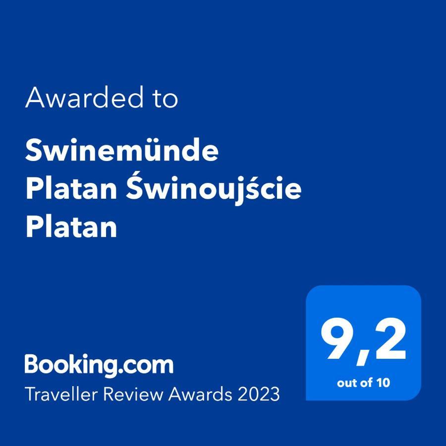 شقة Swinemuende Platan Swinoujscie Platan المظهر الخارجي الصورة
